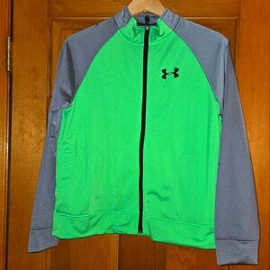 Barely worn UA Youth zip-up jacket